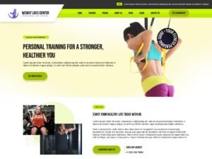 Weight Loss Center WordPress Theme