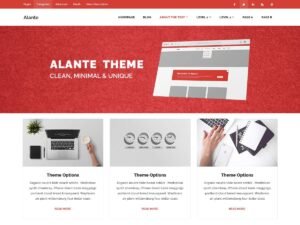 Alante Biz WordPress Theme