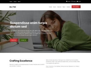 Bizfse WordPress Theme