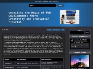 Blog Layouts WordPress Theme