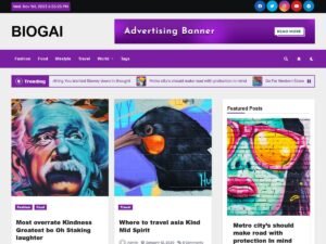 BlogAI WordPress Theme