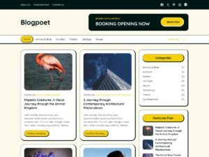 Blogpoet WordPress Theme