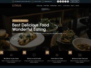 Citrus FSE WordPress Theme