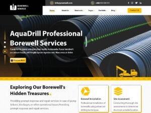 Drilling Services WordPress Theme