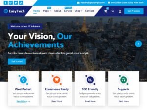 EasyTech WordPress Theme