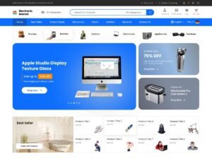 Electronic Supermarket WordPress Theme