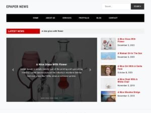 Epaper News WordPress Theme