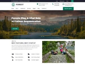 Forest Safari WordPress Theme