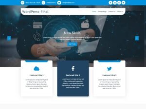 Goldy Cloud WordPress Theme