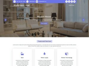 Goldy Home WordPress Theme