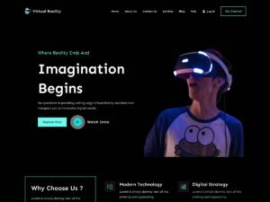 Gutenify Virtual Reality WordPress Theme