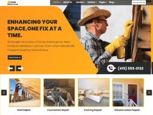 Home Renovation Services WordPress Theme