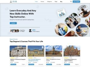 LMS Education Courses WordPress Theme