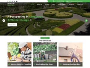 Landscape Architecture WordPress Theme