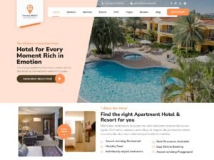 Luxury Hotels WordPress Theme