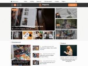 Magazine News Agency WordPress Theme
