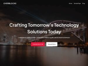 Overblocks WordPress Theme
