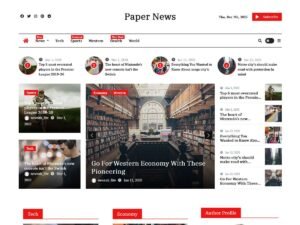 Paper News WordPress Theme