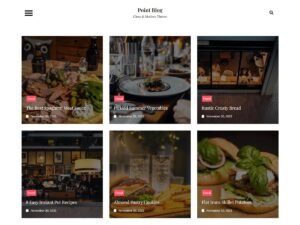 Point Blog WordPress Theme