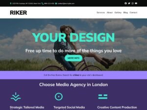 Riker WordPress Theme