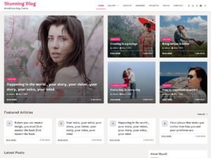 Stunning Blog WordPress Theme