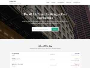 Superjob WordPress Theme