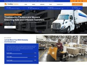 Trucking Company WordPress Theme