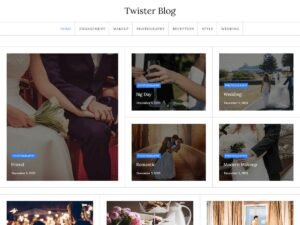 Twister Blog WordPress Theme