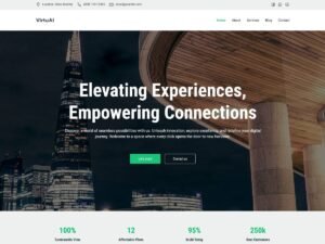 VirtuAI WordPress Theme