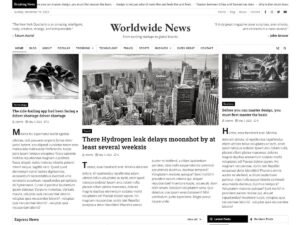 Worldwide News WordPress Theme