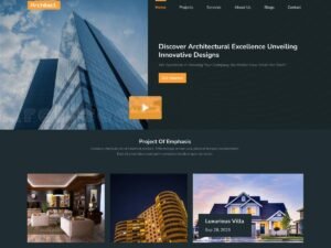 Architect Construction WordPress Theme