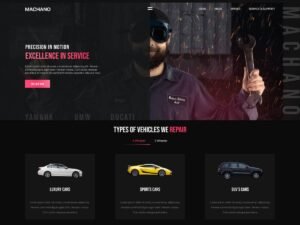 Auto Mechanic WordPress Theme