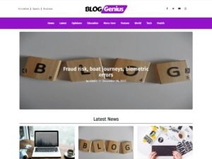 Blog Genius WordPress Theme
