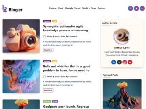 Blogier WordPress Theme