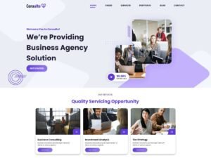 Broker Consultants WordPress Theme