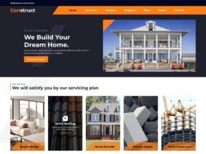 Building Contractor WordPress Theme