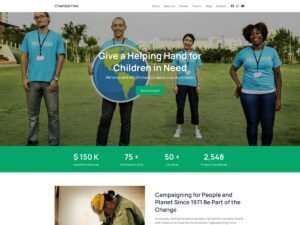 Charitys WordPress Theme