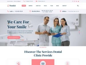 Dental Blocks WordPress Theme