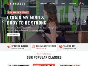 Fitnessgo WordPress Theme