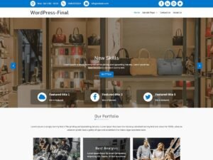 Goldy Shopkeeper WordPress Theme
