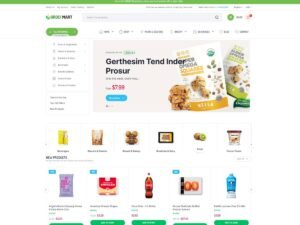 Grocery Online Store WordPress Theme