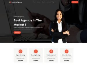 Gutenify Creative Agency WordPress Theme