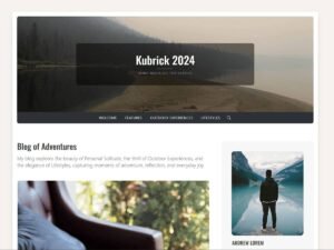 Kubrick 2024 WordPress Theme