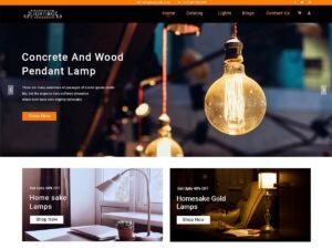 Lighting Shop WordPress Theme