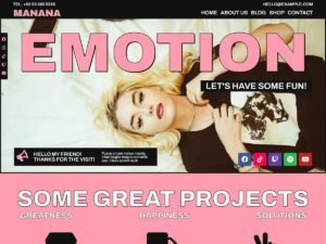 Manana WordPress Theme