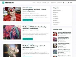 Mediator WordPress Theme