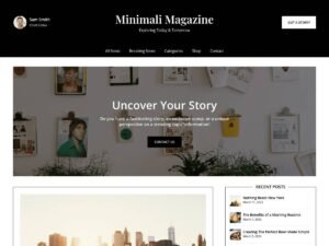 Minimali Magazine WordPress Theme