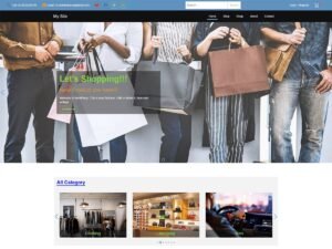 My Online Shop Product WordPress Theme