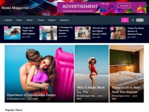 News MagazineX WordPress Theme