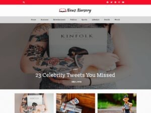 News Nursery WordPress Theme